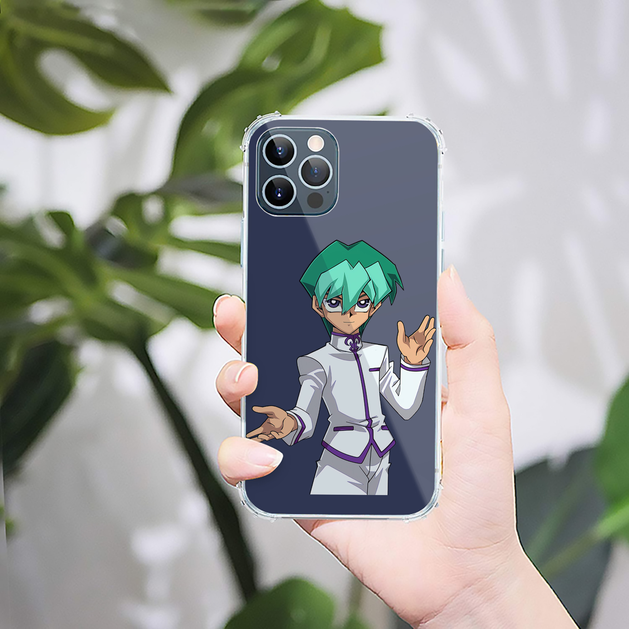 （画像用） 遊☆戯☆王 Yu-Gi-Oh! 【iPhone 12シリーズ対応】透明スマホケース（クリアソフトケース）